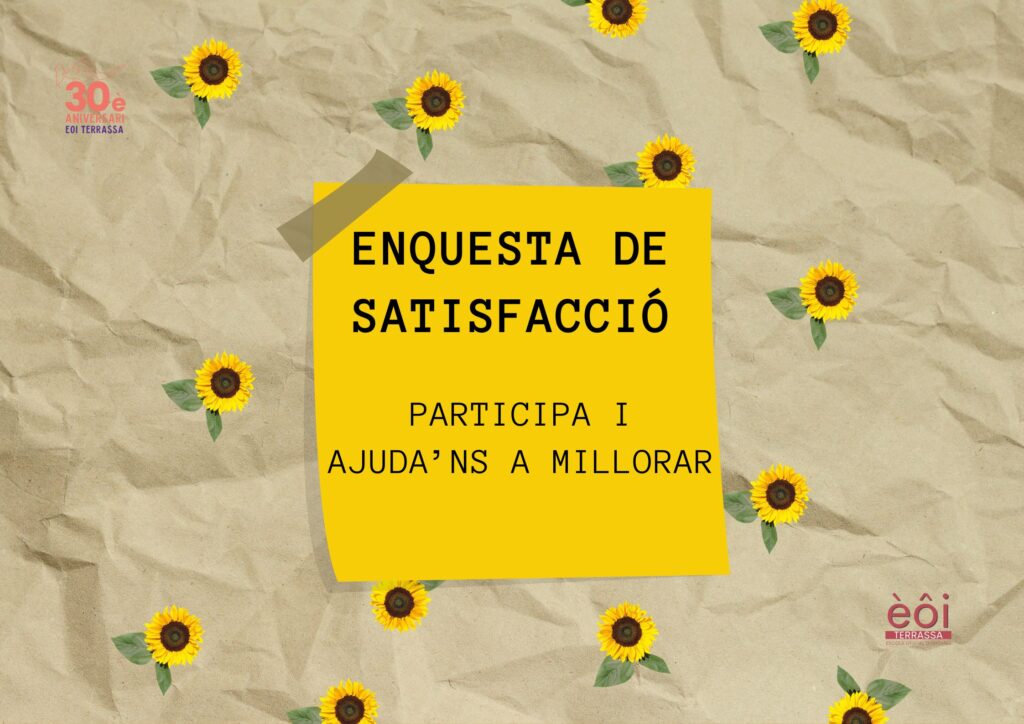 Enquesta de satisfacció